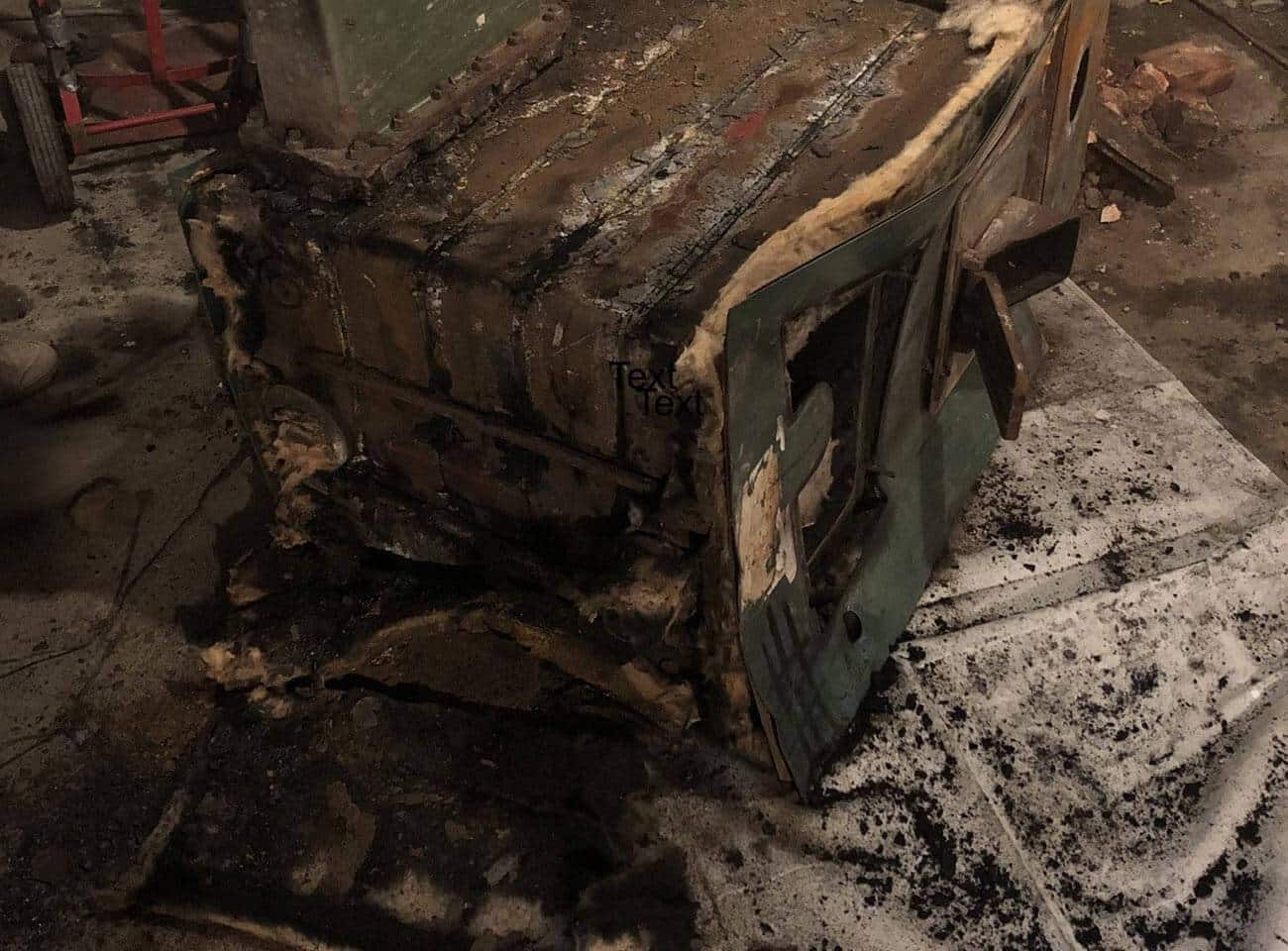 damaged hvac equipment